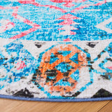 Safavieh Machine Washable Riviera Riv117J Light Blue/Pink Rug - Safavieh - riv117j - 4
