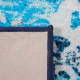 Safavieh Machine Washable Riviera Riv117N Navy/Light Blue Rug - Safavieh - riv117n - 7r