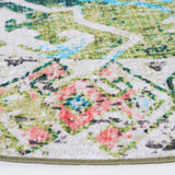 Safavieh Machine Washable Riviera Riv117Y Green/Light Blue Rug - Safavieh - riv117y - 4