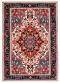 Safavieh Machine Washable Riviera Riv138A Ivory/Blue Rug - Safavieh - riv138a - 4