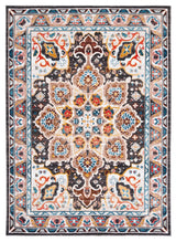 Safavieh Machine Washable Riviera Riv155B Beige/Charcoal Rug - Safavieh - riv155b - 4