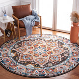 Safavieh Machine Washable Riviera Riv155B Beige/Charcoal Rug - Safavieh - riv155b - 7r