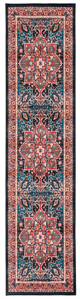 Safavieh Machine Washable Riviera Riv155Q Red/Navy Rug - Safavieh - riv155q - 29