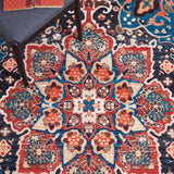 Safavieh Machine Washable Riviera Riv155Q Red/Navy Rug - Safavieh - riv155q - 7r