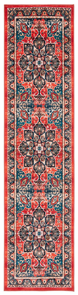 Safavieh Machine Washable Riviera Riv155Z Black/Red Rug - Safavieh - riv155z - 29