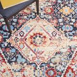 Safavieh Machine Washable Riviera Riv157H Charcoal/Gold Rug - Safavieh - riv157h - 7r