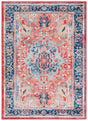 Safavieh Machine Washable Riviera Riv182N Navy/Red Rug - Safavieh - riv182n - 4