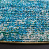 Safavieh Machine Washable Sequoia Seq156M Blue/Green Rug - Safavieh - seq156m - 4