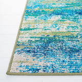 Safavieh Machine Washable Sequoia Seq156M Blue/Green Rug - Safavieh - seq156m - 7r