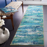 Safavieh Machine Washable Sequoia Seq156M Blue/Green Rug - Safavieh - seq156m - 7r