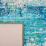 Safavieh Machine Washable Sequoia Seq156M Blue/Green Rug - Safavieh - seq156m - 7r