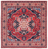 Safavieh Machine Washable Serapi Sep557Q Red/Beige Rug - Safavieh - sep557q - 7sq