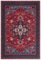 Safavieh Machine Washable Serapi Sep560Q Red/Navy Rug - Safavieh - sep560q - 4