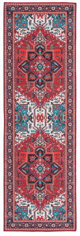 Safavieh Machine Washable Tucson Tsn101Q Red/Blue Rug - Safavieh - tsn101q - 26