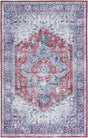 Safavieh Machine Washable Tucson Tsn101S Red/Navy Rug - Safavieh - tsn101s - 3