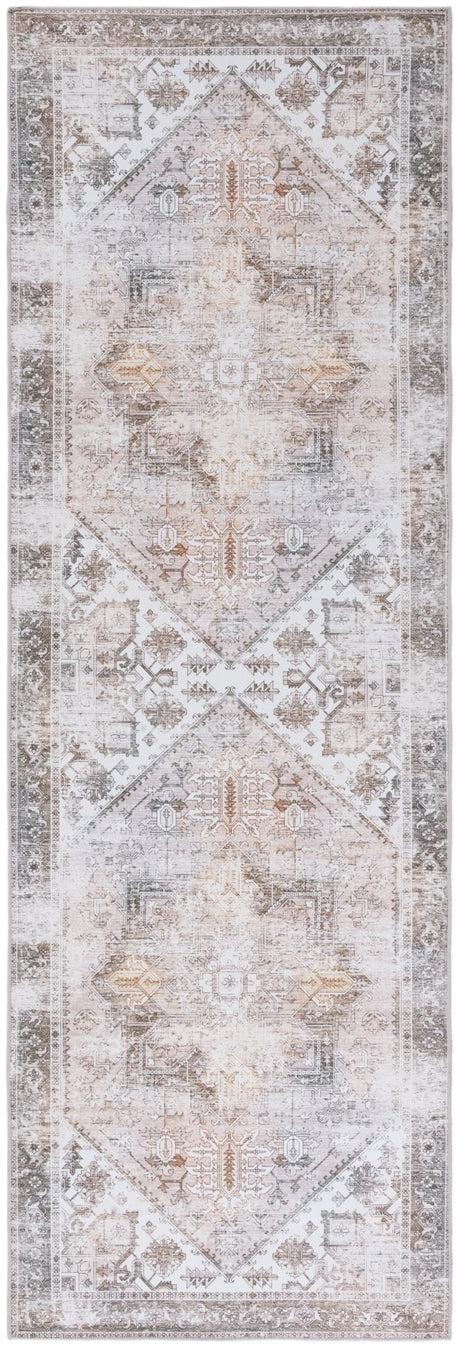 Safavieh Machine Washable Tucson Tsn102B Beige/Grey Rug - Safavieh - tsn102b - 26