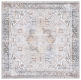 Safavieh Machine Washable Tucson Tsn102B Beige/Grey Rug - Safavieh - tsn102b - 4sq