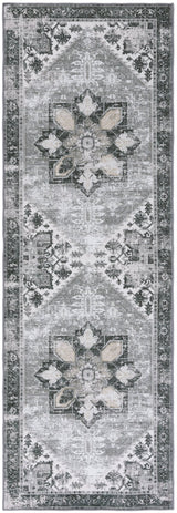 Safavieh Machine Washable Tucson Tsn102F Grey/Ivory Rug - Safavieh - tsn102f - 26
