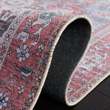 Safavieh Machine Washable Tucson Tsn102G Grey Blue/Rust Rug - Safavieh - tsn102g - 6r