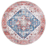 Safavieh Machine Washable Tucson Tsn102M Blue/Red Rug - Safavieh - tsn102m - 4r