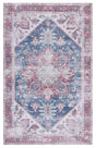 Safavieh Machine Washable Tucson Tsn102N Navy/Red Rug - Safavieh - tsn102n - 3