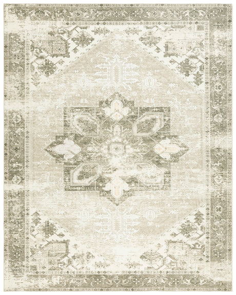 Safavieh Machine Washable Tucson Tsn102W Sage/Ivory Rug - Safavieh - tsn102w - 3