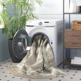 Safavieh Machine Washable Tucson Tsn102W Sage/Ivory Rug - Safavieh - tsn102w - 4sq