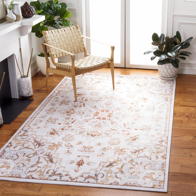 Safavieh Machine Washable Tucson Tsn103B Beige/Grey Rug - Safavieh - tsn103b - 3