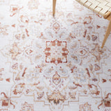 Safavieh Machine Washable Tucson Tsn103B Beige/Grey Rug - Safavieh - tsn103b - 4r