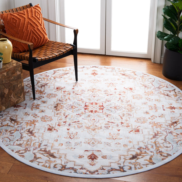 Safavieh Machine Washable Tucson Tsn103B Beige/Grey Rug - Safavieh - tsn103b - 4r