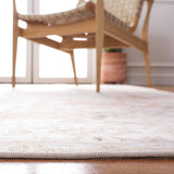 Safavieh Machine Washable Tucson Tsn105F Light Grey/Rust Rug - Safavieh - tsn105f - 4r