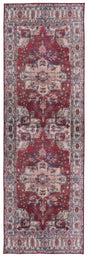 Safavieh Machine Washable Tucson Tsn106Q Red/Beige Rug - Safavieh - tsn106q - 26