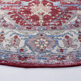 Safavieh Machine Washable Tucson Tsn106S Burgundy/Beige Rug - Safavieh - tsn106s - 3