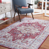 Safavieh Machine Washable Tucson Tsn106S Burgundy/Beige Rug - Safavieh - tsn106s - 3