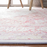 Safavieh Machine Washable Tucson Tsn107B Beige/Rust Rug - Safavieh - tsn107b - 4r