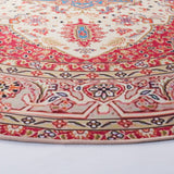 Safavieh Machine Washable Tucson Tsn107Q Red/Beige Rug - Safavieh - tsn107q - 3