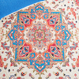 Safavieh Machine Washable Tucson Tsn107Q Red/Beige Rug - Safavieh - tsn107q - 6r