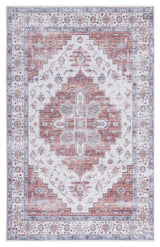 Safavieh Machine Washable Tucson Tsn109A Ivory/Rust Rug - Safavieh - tsn109a - 3