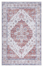 Safavieh Machine Washable Tucson Tsn109A Ivory/Rust Rug - Safavieh - tsn109a - 3