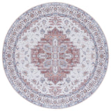Safavieh Machine Washable Tucson Tsn109A Ivory/Rust Rug - Safavieh - tsn109a - 6r