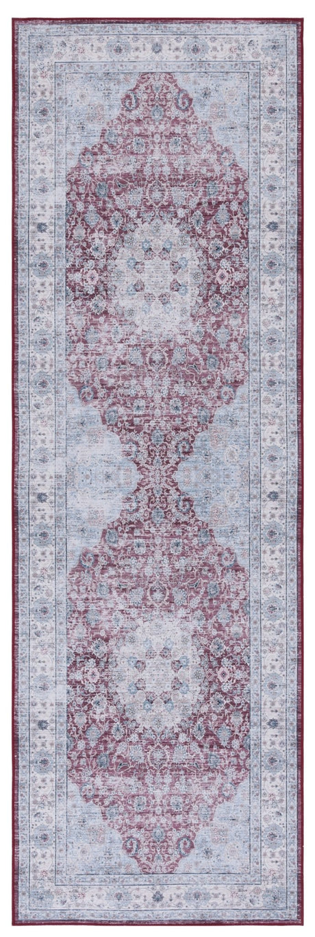 Safavieh Machine Washable Tucson Tsn112P Rust/Beige Rug - Safavieh - tsn112p - 28