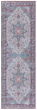 Safavieh Machine Washable Tucson Tsn113A Ivory/Red Rug - Safavieh - tsn113a - 28