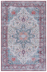 Safavieh Machine Washable Tucson Tsn113A Ivory/Red Rug - Safavieh - tsn113a - 3