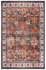 Safavieh Machine Washable Tucson Tsn114A Ivory/Green Rug - Safavieh - tsn114a - 6r