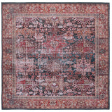 Safavieh Machine Washable Tucson Tsn114P Rust/Green Rug - Safavieh - tsn114p - 6sq