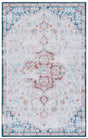 Safavieh Machine Washable Tucson Tsn117B Beige/Rust Rug - Safavieh - tsn117b - 3