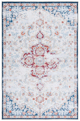 Safavieh Machine Washable Tucson Tsn117B Beige/Rust Rug - Safavieh - tsn117b - 6r