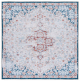 Safavieh Machine Washable Tucson Tsn117B Beige/Rust Rug - Safavieh - tsn117b - 6sq