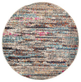 Safavieh Madison 3'-0" x 3'-0" Rug in Grey / Turquoise