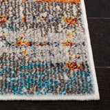 Safavieh Madison 4'-0" x 6'-0" Rug in Grey / Turquoise
